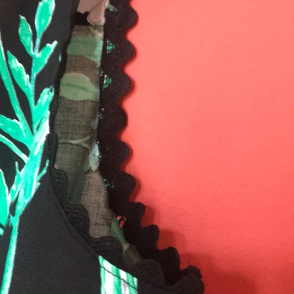 Kate Spade Jardin Poplin Peplum Hummingbird Top Size XS - Picture 4 of 14